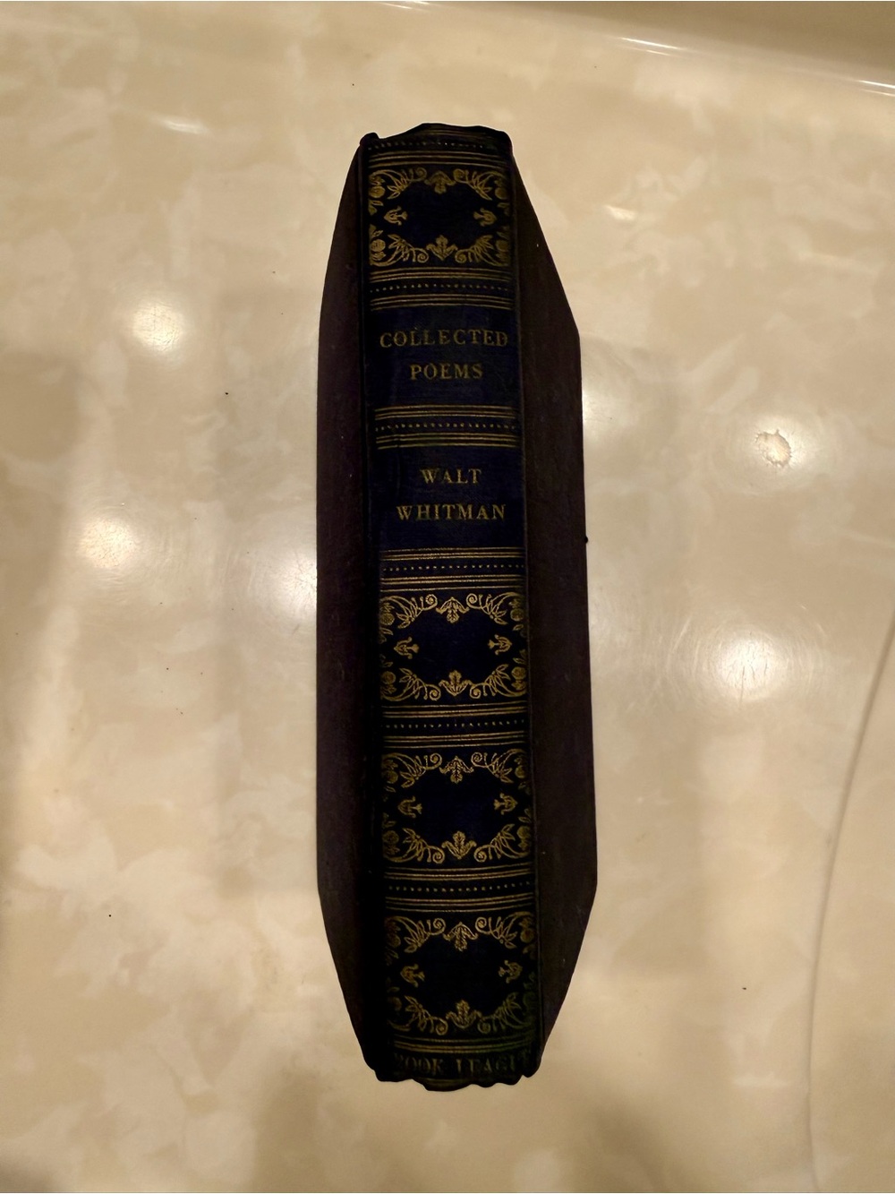 Walt Whitman Collected Poems 1942 Blue Ribbon Books Vintage Hardcover